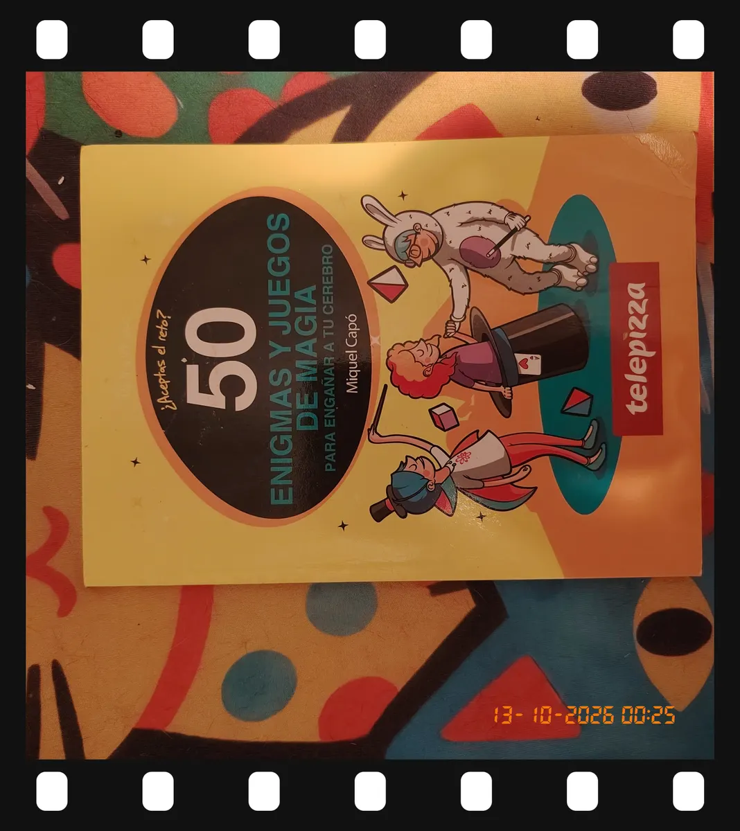 Libro «50 enigmas y juegos de magia»